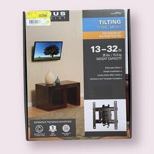Sanus VuePoint TV Tilting Wall Mount F11c 13"-32"/35 lbs Small Flat-Panel Screen